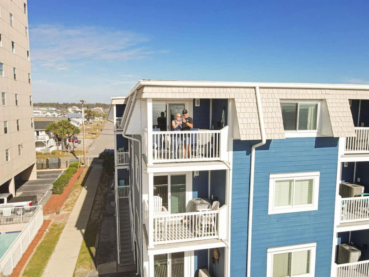 *2Br Oceanfront Retreat*King Ensuite*Pool*Nmb Cherry Grove*Pc4 شاطئ ميرتل المظهر الخارجي الصورة