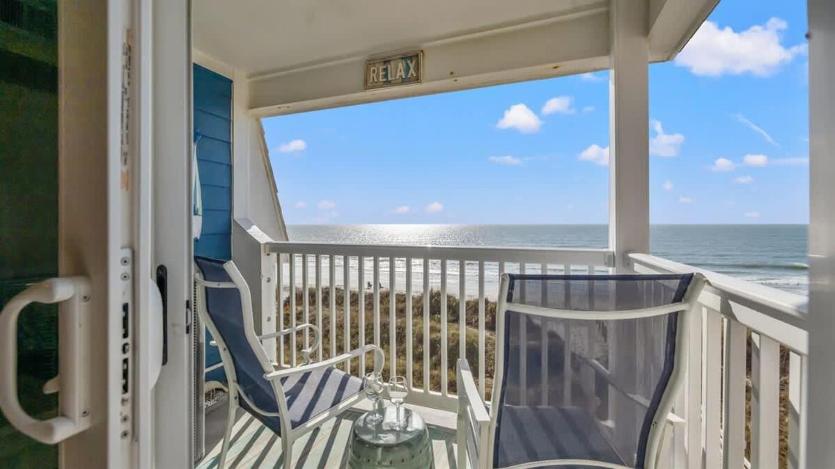*2Br Oceanfront Retreat*King Ensuite*Pool*Nmb Cherry Grove*Pc4 شاطئ ميرتل المظهر الخارجي الصورة