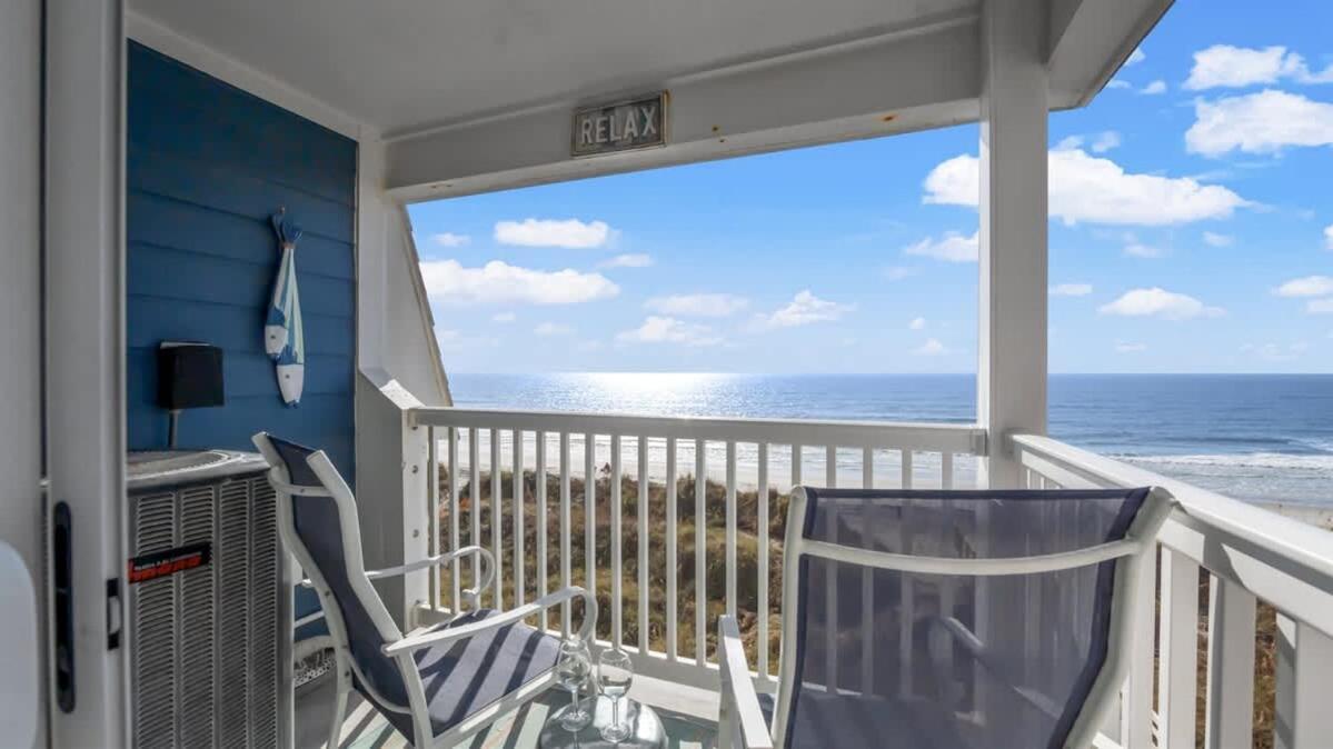 *2Br Oceanfront Retreat*King Ensuite*Pool*Nmb Cherry Grove*Pc4 شاطئ ميرتل المظهر الخارجي الصورة