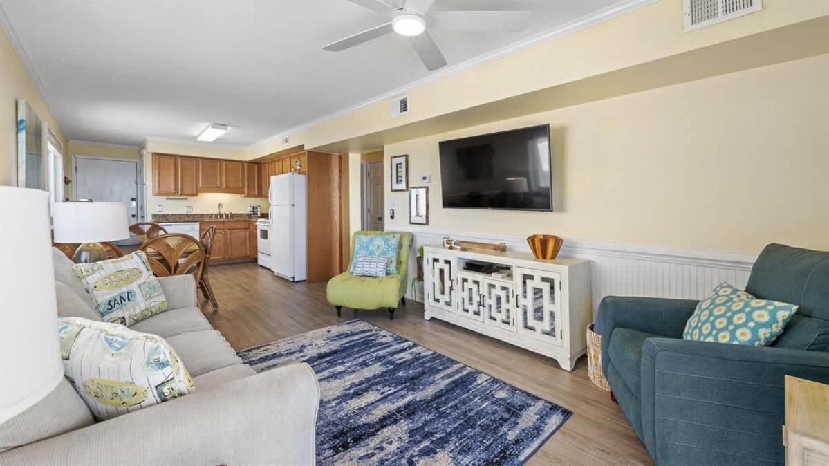 *2Br Oceanfront Retreat*King Ensuite*Pool*Nmb Cherry Grove*Pc4 شاطئ ميرتل المظهر الخارجي الصورة