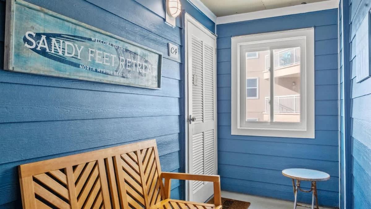 *2Br Oceanfront Retreat*King Ensuite*Pool*Nmb Cherry Grove*Pc4 شاطئ ميرتل المظهر الخارجي الصورة