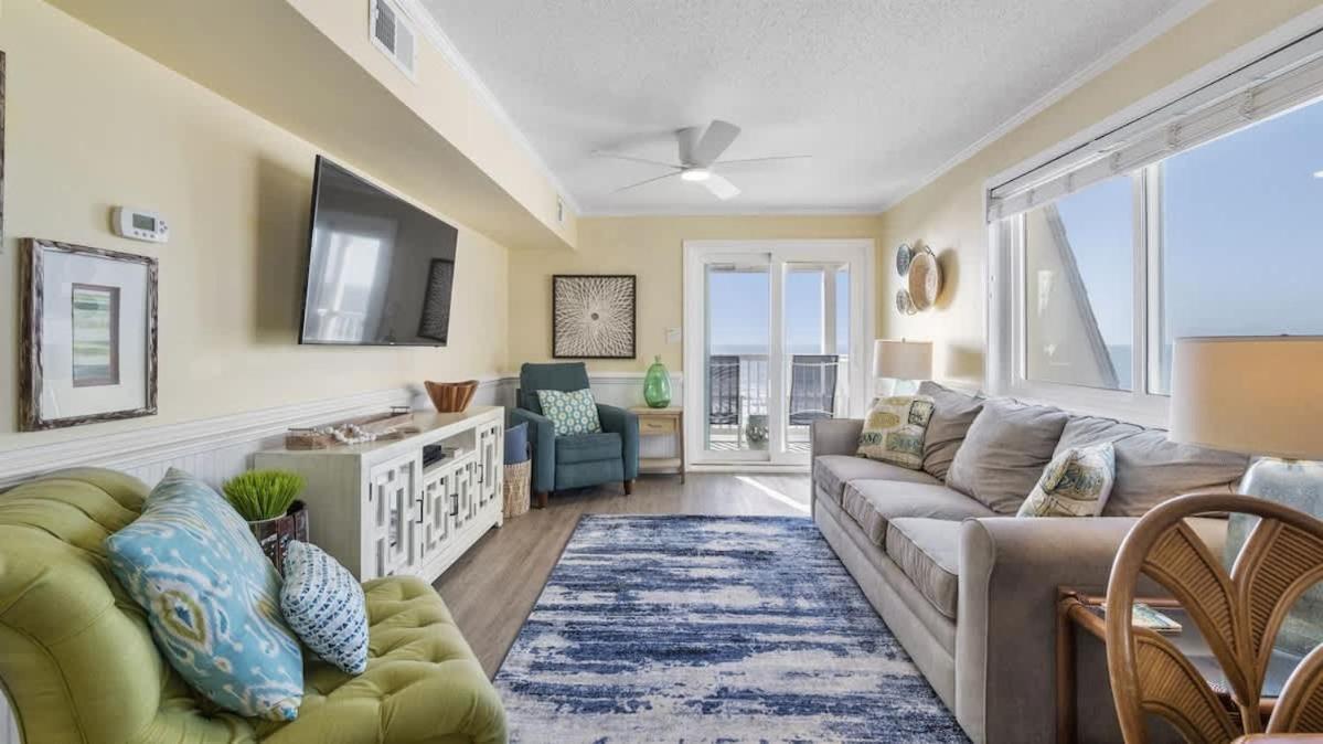 *2Br Oceanfront Retreat*King Ensuite*Pool*Nmb Cherry Grove*Pc4 شاطئ ميرتل المظهر الخارجي الصورة