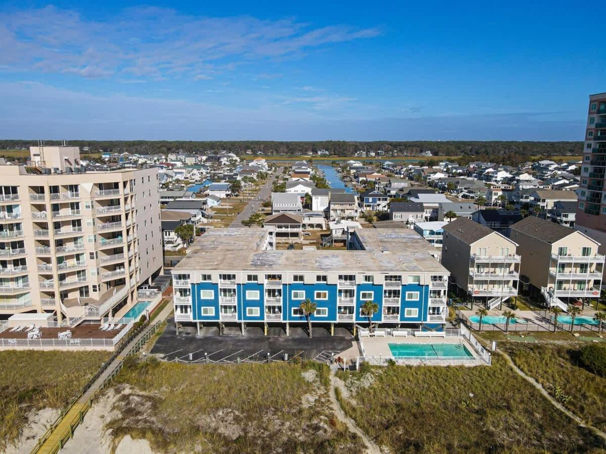 *2Br Oceanfront Retreat*King Ensuite*Pool*Nmb Cherry Grove*Pc4 شاطئ ميرتل المظهر الخارجي الصورة