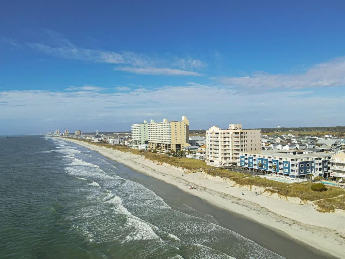 *2Br Oceanfront Retreat*King Ensuite*Pool*Nmb Cherry Grove*Pc4 شاطئ ميرتل المظهر الخارجي الصورة