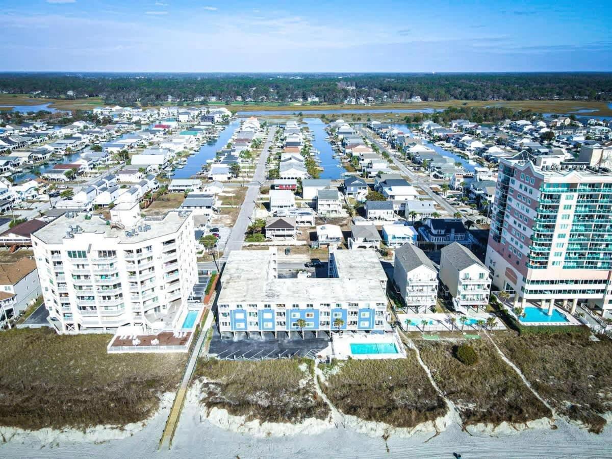 *2Br Oceanfront Retreat*King Ensuite*Pool*Nmb Cherry Grove*Pc4 شاطئ ميرتل المظهر الخارجي الصورة